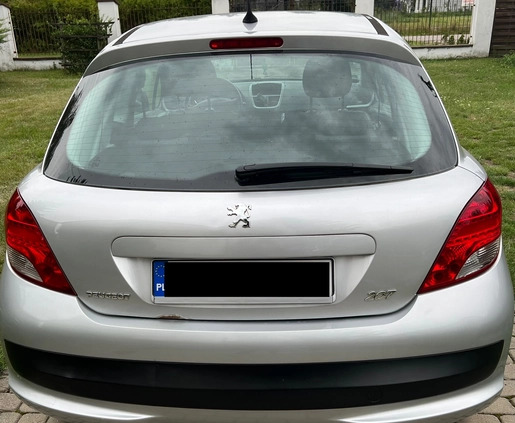 Peugeot 207 cena 9900 przebieg: 139111, rok produkcji 2009 z Warszawa małe 407